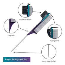 Load image into Gallery viewer, Red by Kiss 3-in-1 Edge &amp; Parting Comb