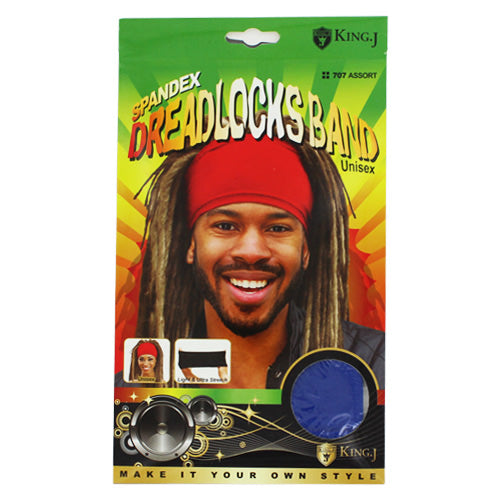 Spandex Dreadlocks Band Assort 707