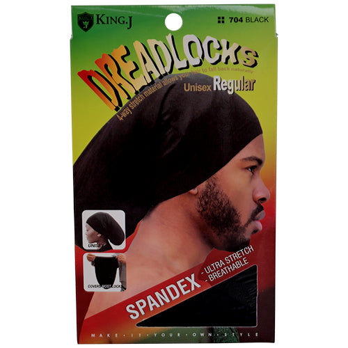 Regular Spander Dreadlocks Cap [Black] 704