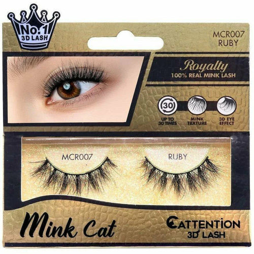 Ruby - Royalty Mink Cat 3D Lashes