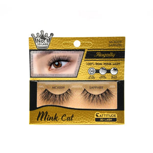 Sapphire - Royalty Mink Cat 3D Lashes