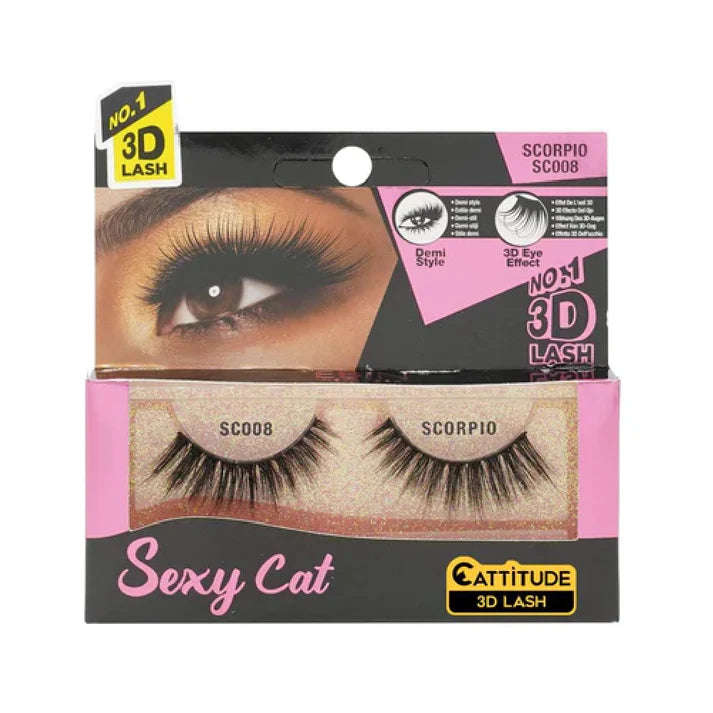 Scorpio - Sexy Cat 3D Lashes