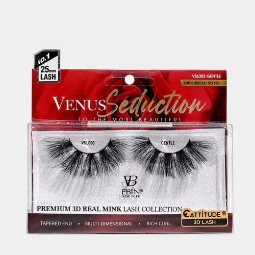 Gentle Venus Seduction 25mm Real Mink 3D Lashes