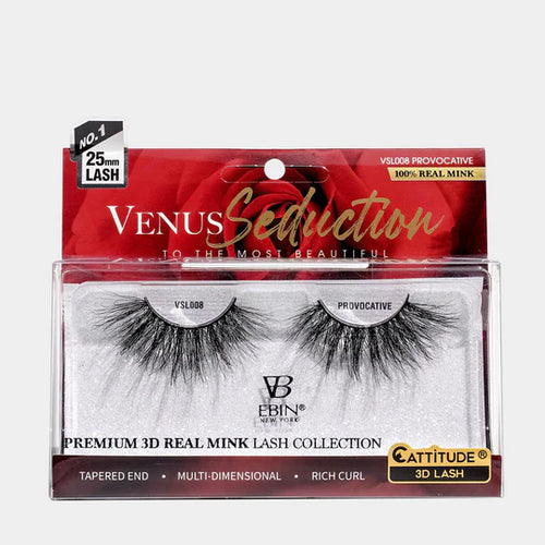 Provocative - Venus Seduction 25mm Real Mink 3D Lashes