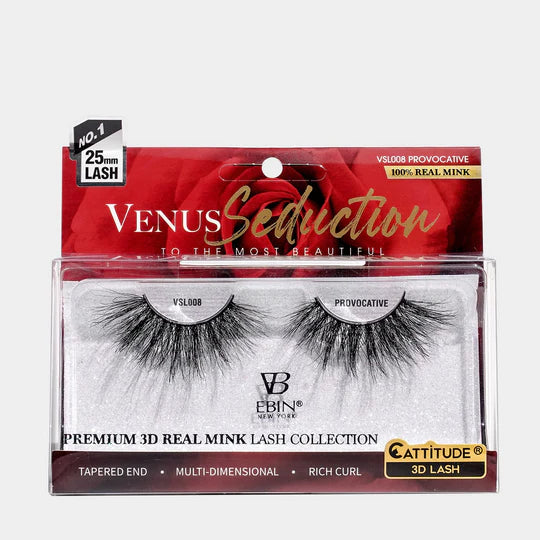 Provocative - Venus Seduction 25mm Real Mink 3D Lashes