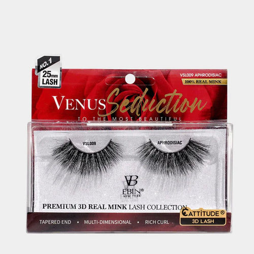 Aphrodisiac - Venus Seduction 25mm Real Mink 3D Lashes