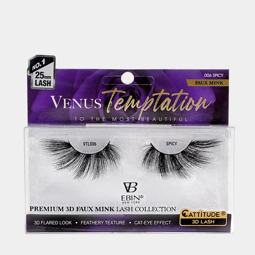 Spicy - Venus Temptation 25mm Faux Mink 3D Lashes