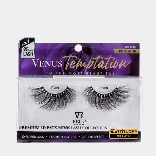 Siren - Venus Temptation 25mm Faux Mink 3D Lashes