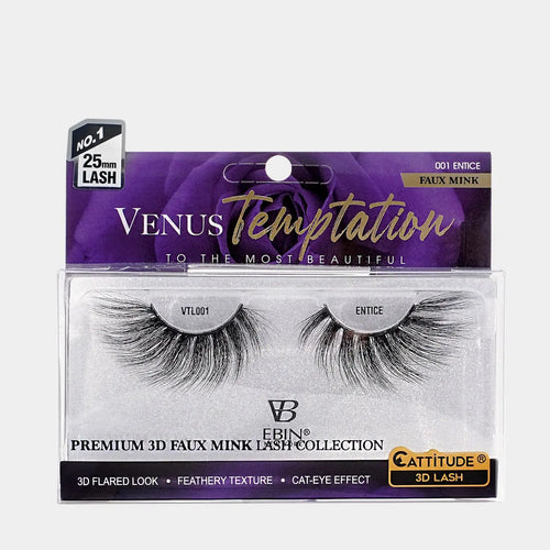 Entice - Venus Temptation 25mm Faux Mink 3D Lashes