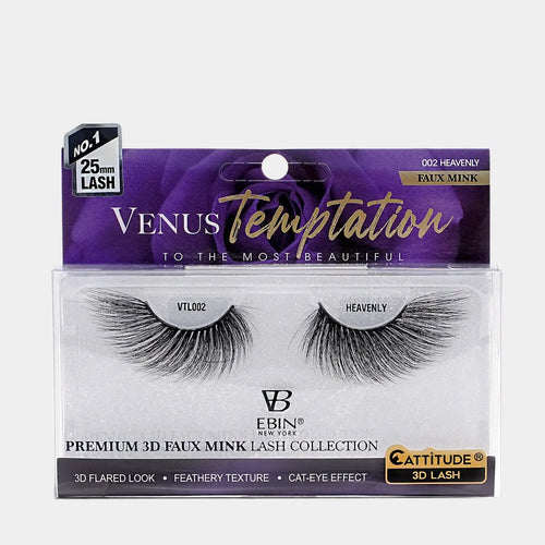 Heavenly- Venus Temptation 25mm Faux Mink 3D Lashes