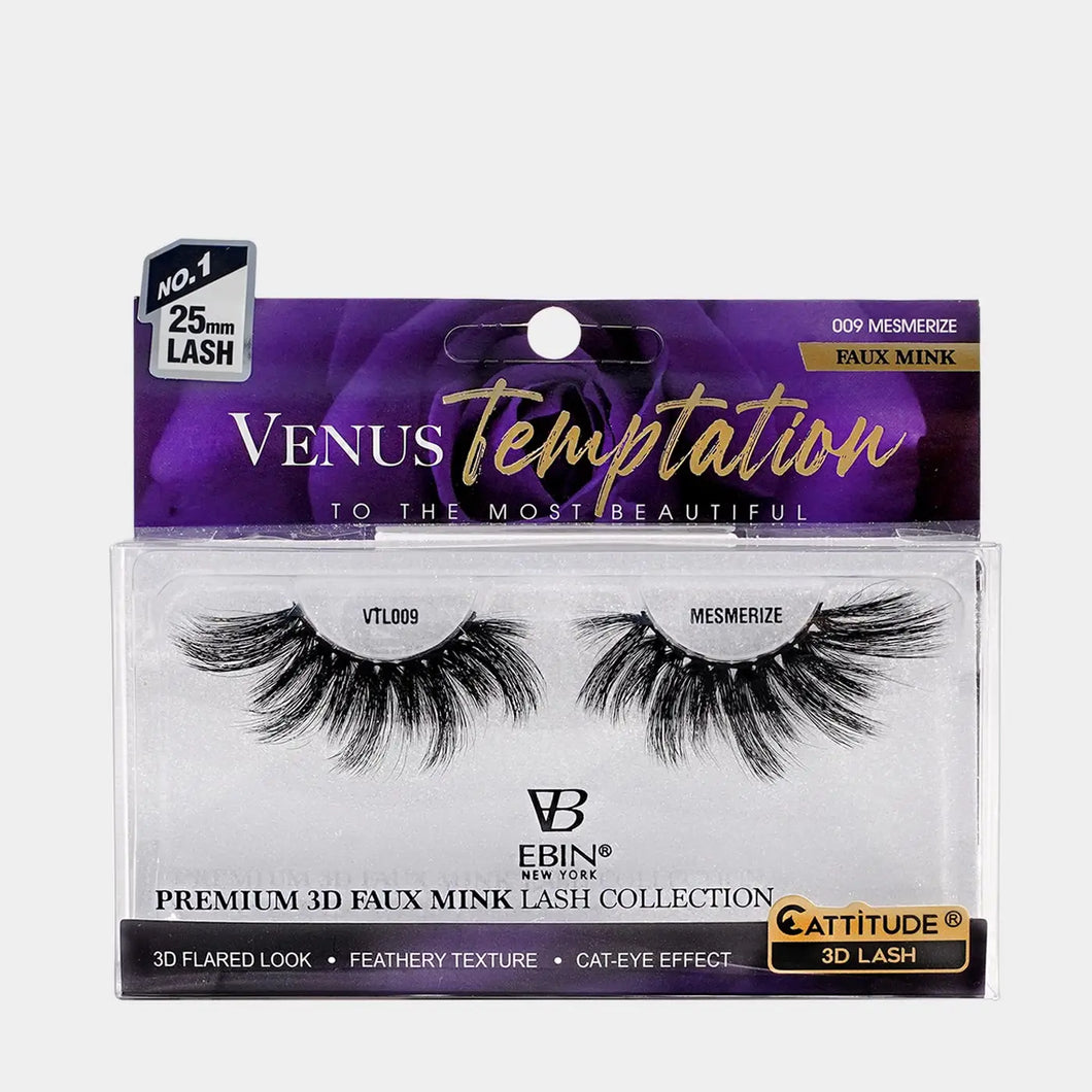 Mesmerize -  Venus Temptation 25mm Faux Mink 3D Lashes