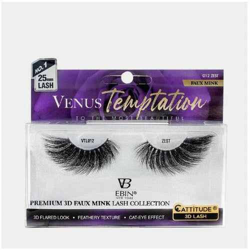 Zest - Venus Temptation 25mm Faux Mink 3D Lashes