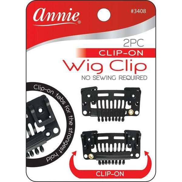 Annie Clip on Wig Clips 2Ct