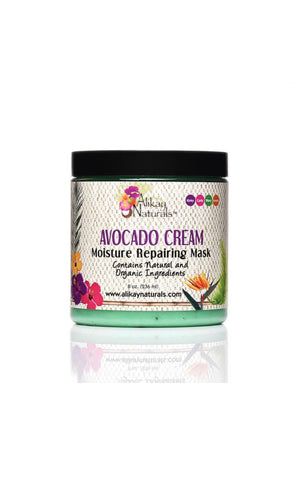 Alikay Naturals Avocado Cream Moisture Repairing Mask 8oz