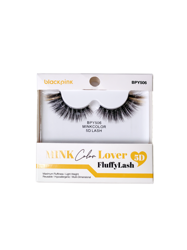 Blackpink 5D Faux Mink Color Lover Fluffy Lash 506