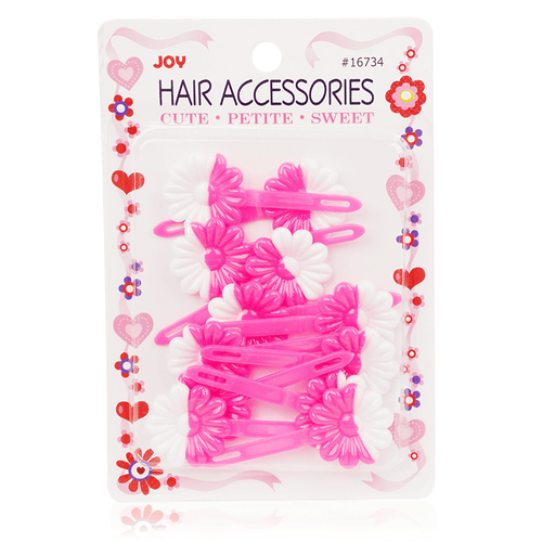 Joy Daisy Barrettes 12ct