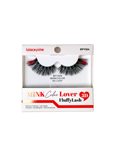 Blackpink 5D Faux Mink Color Lover Fluffy Lash 504