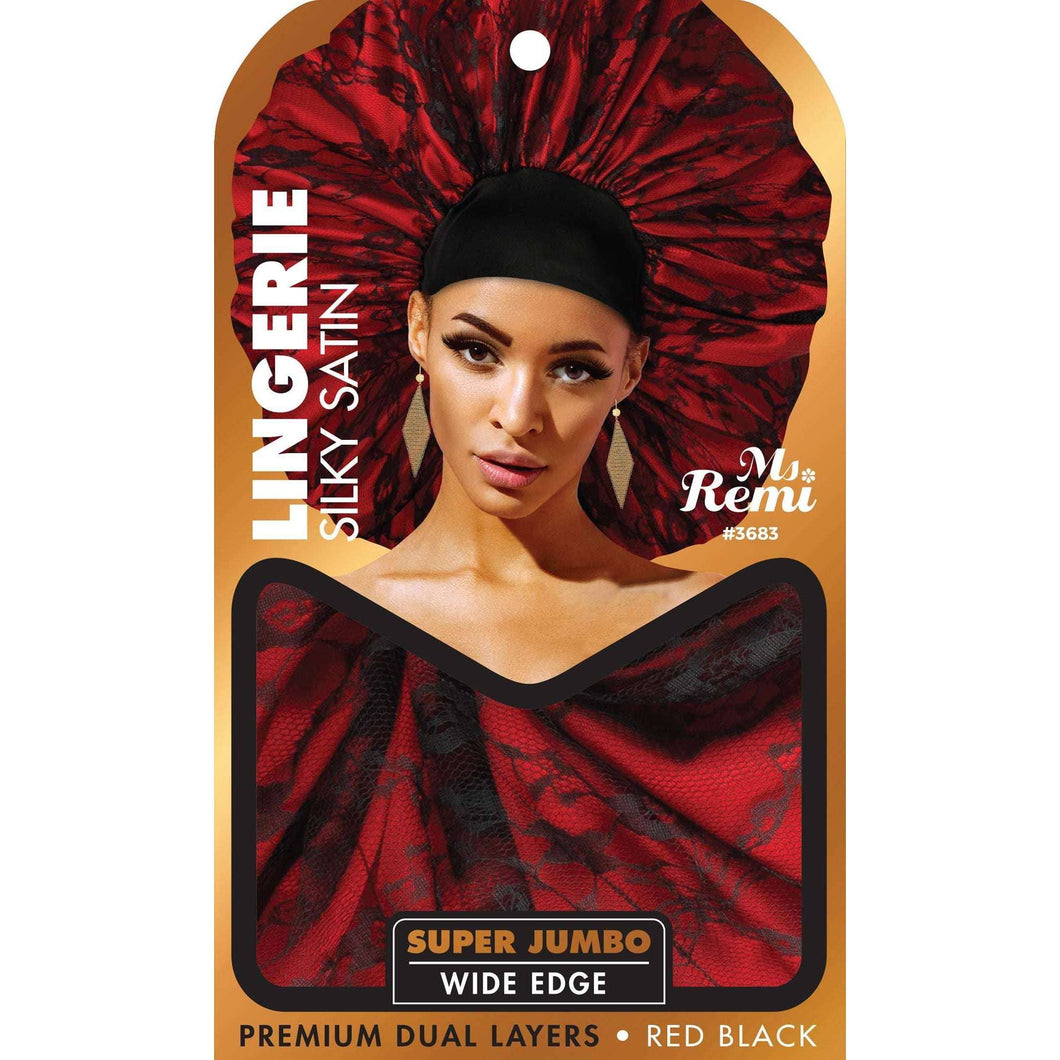 Ms. Remi Lingerie Wide Edge Silky Bonnet X Jumbo Assorted Co