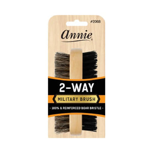 Annie Two Way Military Brush Boar Bristle Soft and Hard