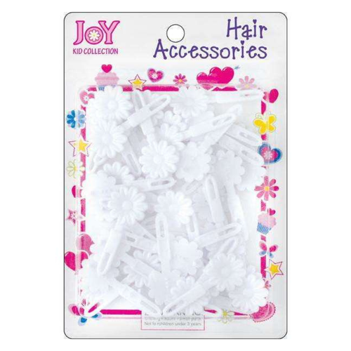 Joy Petit Daisy Barrettes Assorted Pink