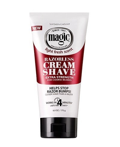 MAGIC Razorless Cream Shave Extra Strength 6 oz