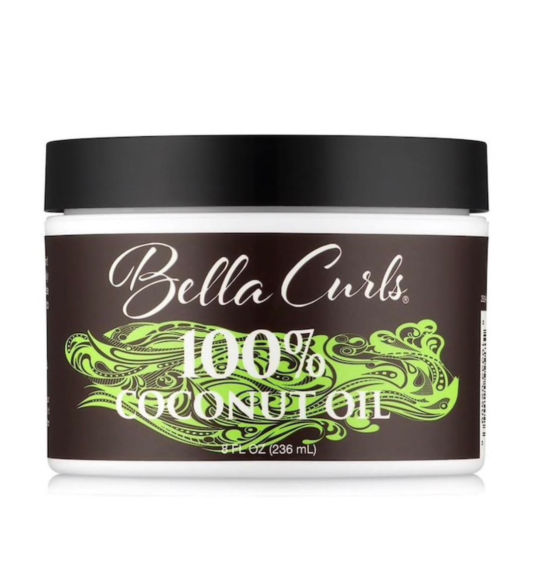 Bella Curls 100% Coconut Oil 8 fl oz
