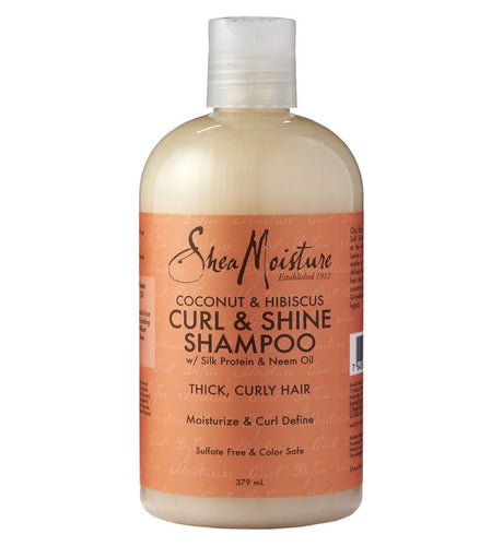 SheaMoisture Coconut & Hibiscus Curl & Shine Shampoo 13 fl oz
