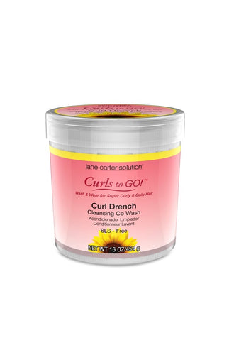Jane Carter Curls to Go Curl Drench Co Wash 16 oz