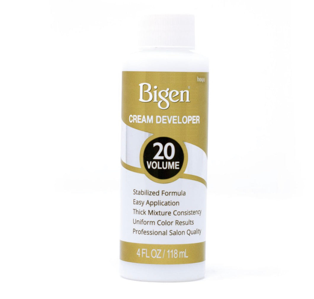 Bigen Cream Developer 20 Volume 4 fl oz