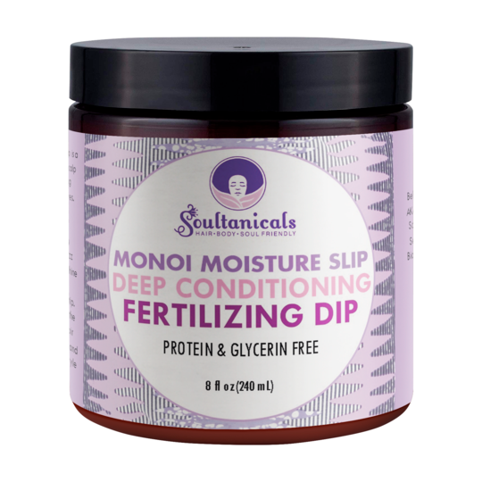Soultanicals Monoi Moisture Slip Deep Conditioning Fertilizing Dip 8 oz