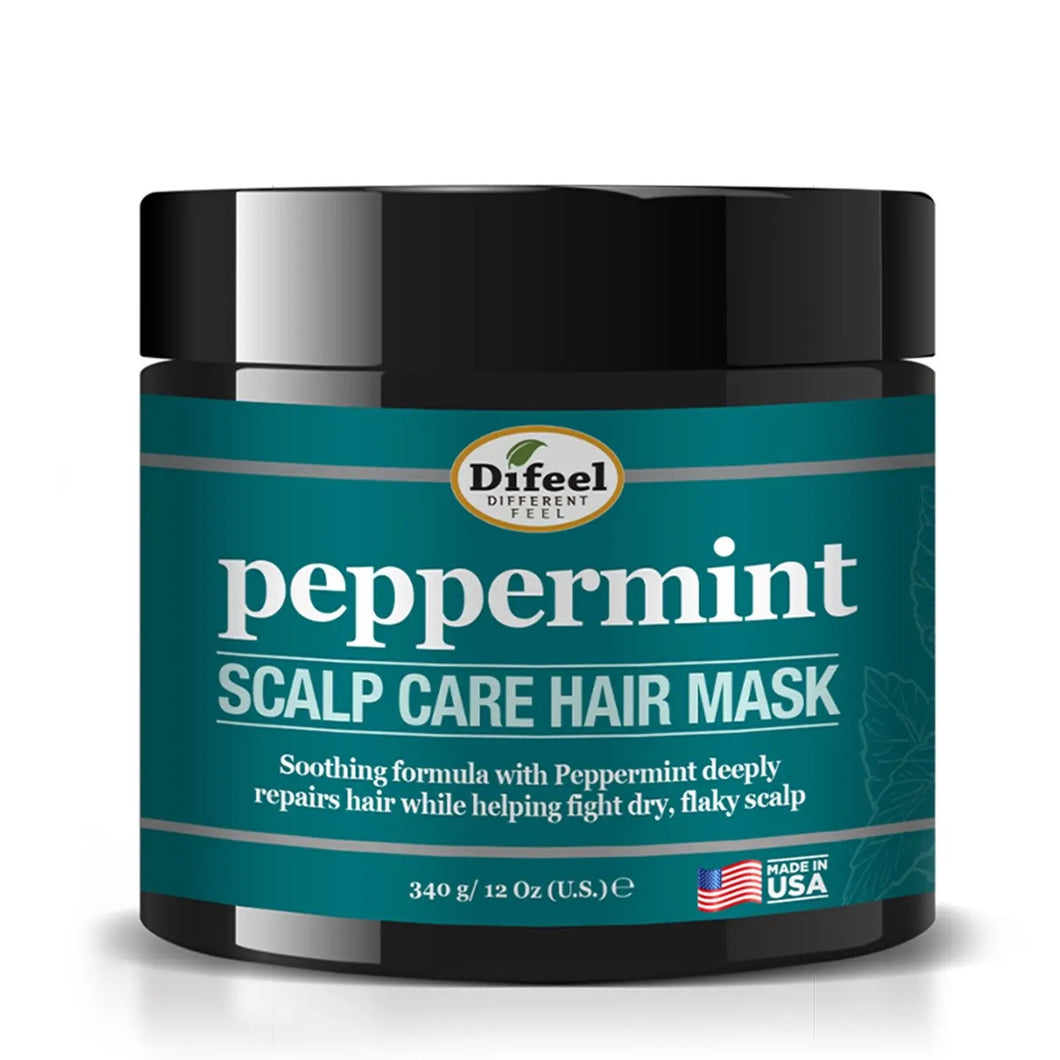 Difeel Peppermint Scalp Care Hair Mask 12oz