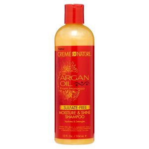 Creme of Nature Argan Oil Sulfate Free Moisture & Shine Shampoo 12 oz