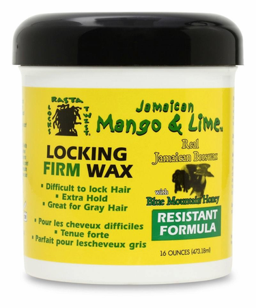 Jamaican Mango & Lime Locking Firm Wax 16 oz