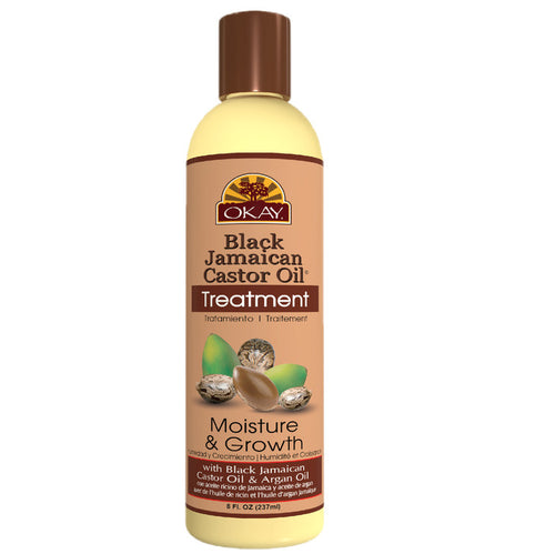 OKAY Black Jamaican Castor Oil Treatment 8 fl oz