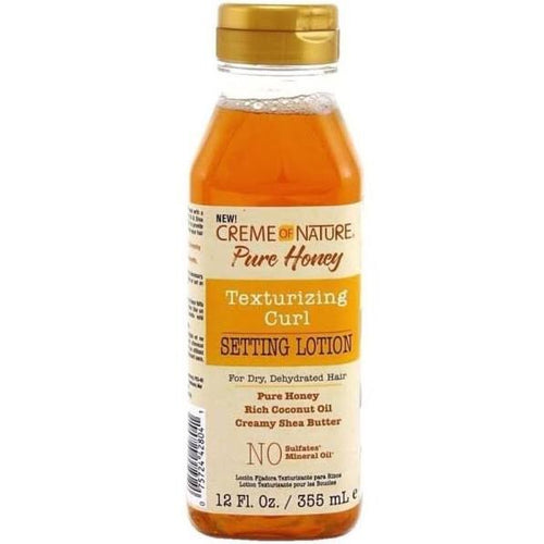 Creme of Nature Pure Honey Texturizing Setting Lotion 12 fl oz