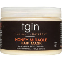 Load image into Gallery viewer, TGIN Honey Miracle Hair Mask 12 oz