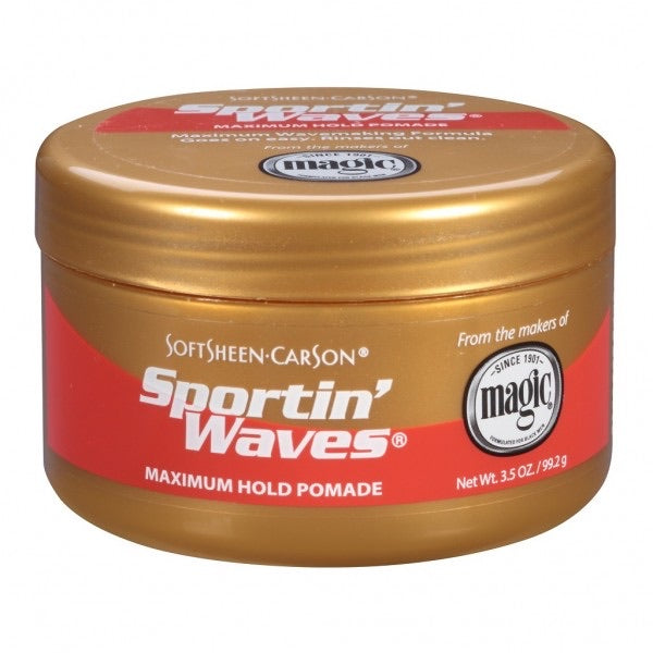 Soft Sheen-Carson Sportin Waves Maximum Hold Pomade 3.5 oz