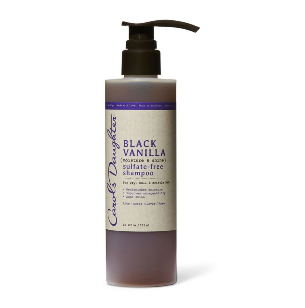 Carols Daughter Black Vanilla Sulfate Free Shampoo 12 fl oz
