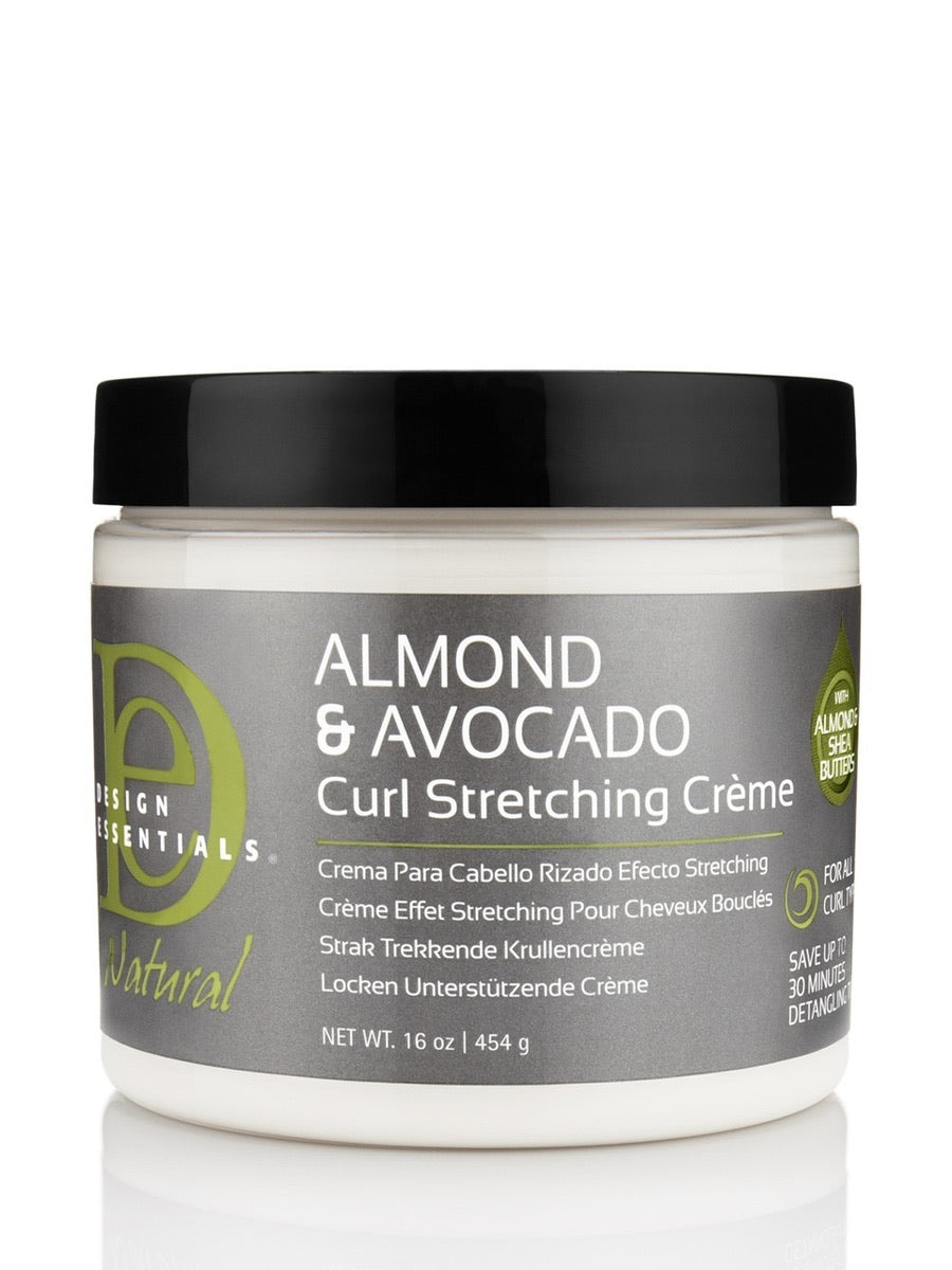 Design Essentials Almond & Avocado Curl Stretching Creme 16 oz