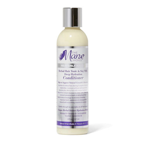 The Mane Choice Heavenly Halo Herbal Hair Tonic & Soy Milk Deep Hydration Conditioner 8 fl oz