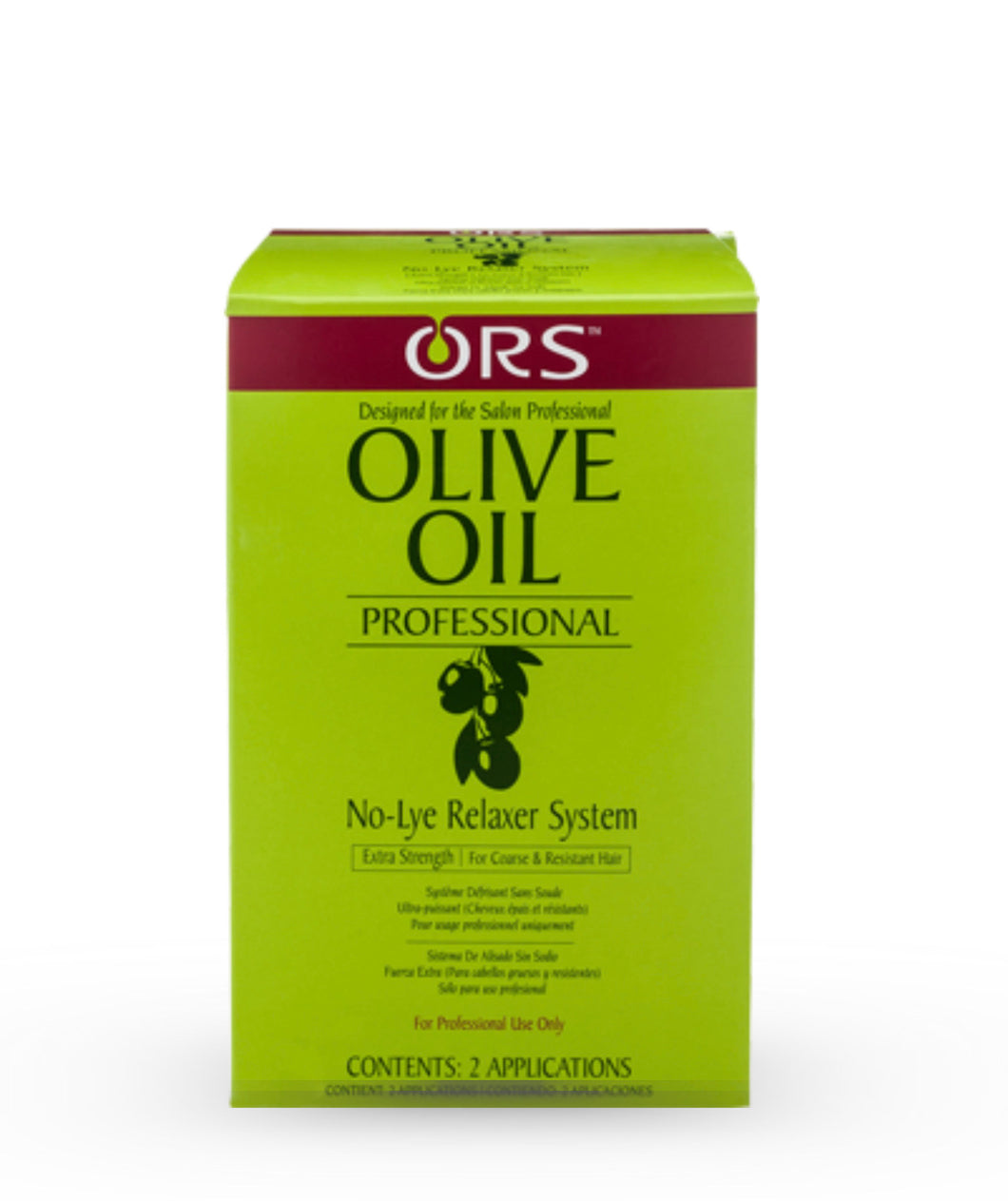 ORS Olive Oil Professional No Lye Relaxer System Extra Strength 2 Applications