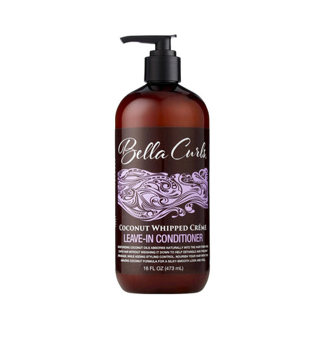 Bella Curls Coconut Whipped Creme Leave In Conditioner 16 fl oz
