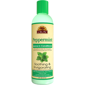 OKAY Soothing & Invigorating Peppermint Leave In Conditioner 8 fl oz
