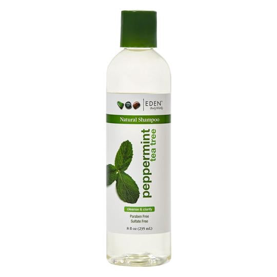 Eden BodyWorks Peppermint Tea Tree Natural Shampoo 8 fl oz