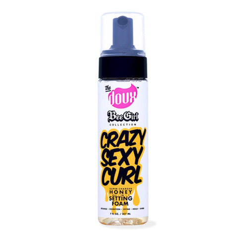 The Doux Bee Girl Crazy Sexy Curl Honey Setting Foam 7oz
