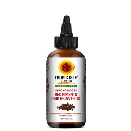 Tropic Isle Living Strong Roots Red Pimento Hair Growth Oil 4 oz