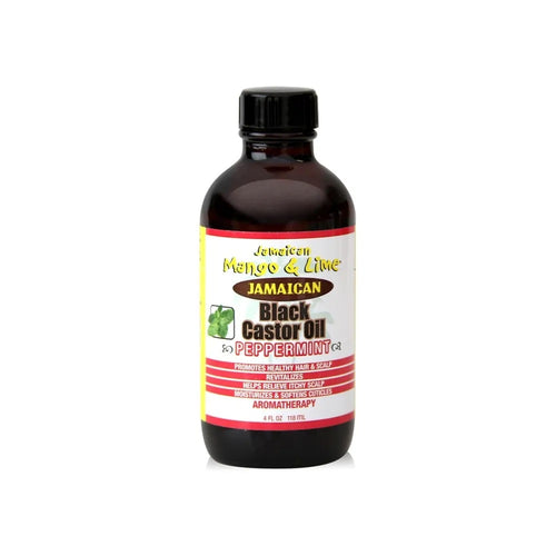 Jamaican Mango & Lime Black Castor Oil Peppermint 4oz