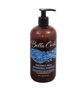 Bella Curls Coconut Milk Nourishing Shampoo 16 fl oz