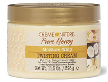 Load image into Gallery viewer, Creme of Nature Pure Honey Moisture Whip Twisting Cream 11.5 oz