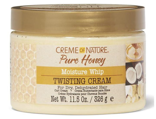 Creme of Nature Pure Honey Moisture Whip Twisting Cream 11.5 oz
